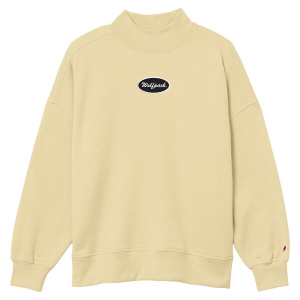 Popcorn Yellow Ladies Diana Mock Ne